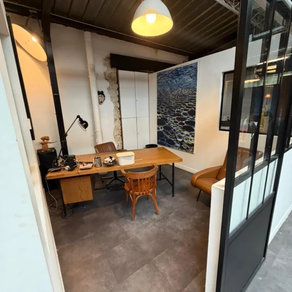 Open Space  10 postes Coworking Rue Myrha Paris 75018 - photo 12