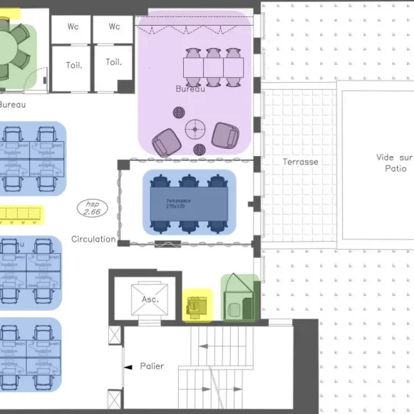 Espace indépendant 140 m² 20 postes Location bureau Rue de Monceau Paris 75008 - photo 1