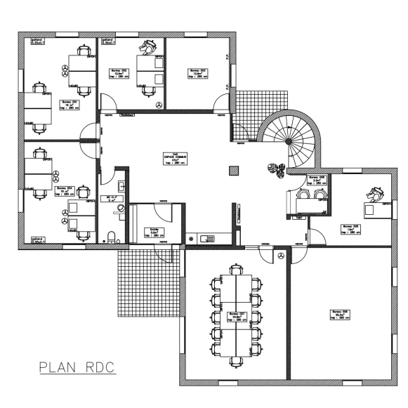 Bureau privé 13 m² 2 postes Location bureau Rue de la Cousinerie Villeneuve-d'Ascq 59650 - photo 5