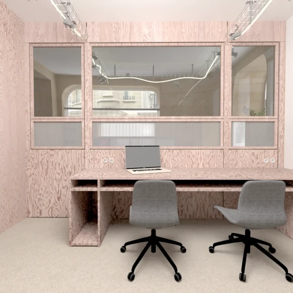 Bureau privé 13 m² 4 postes Coworking Rue Jean de la Fontaine Paris 75016 - photo 1