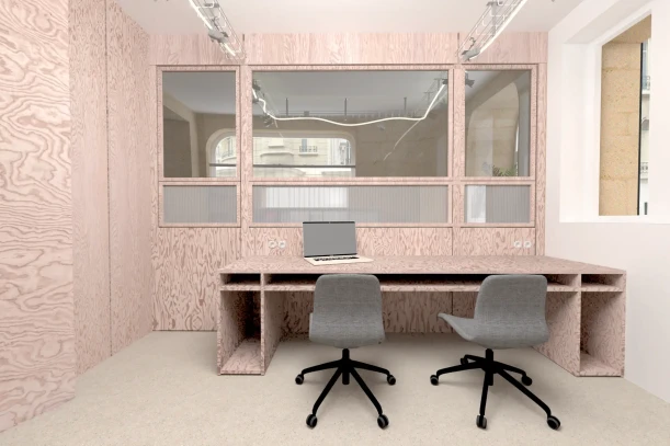 Bureau privé - 75016 - 4 postes - 1500€