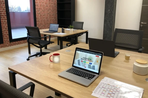 Bureau privé - 93160 - 6 postes - 1600€