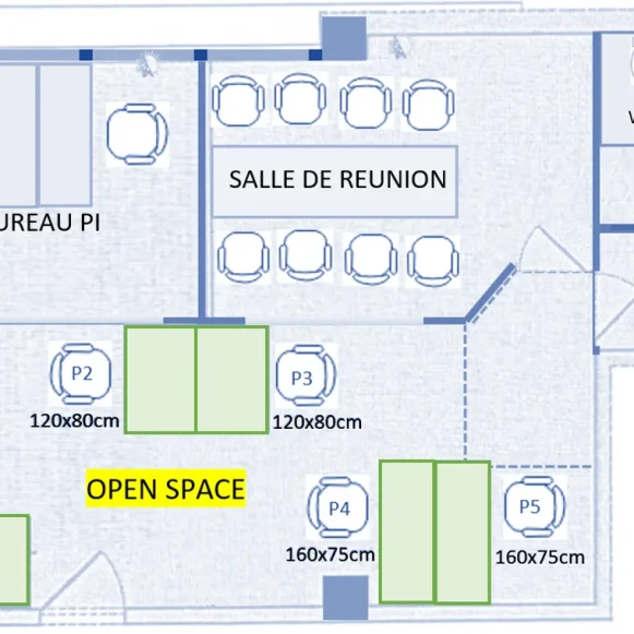 Open Space  5 postes Location bureau Rue de Charenton Paris 75012 - photo 2