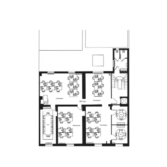 Espace indépendant 900 m² 120 postes Location bureau Rue de Bucarest Paris 75008 - photo 5