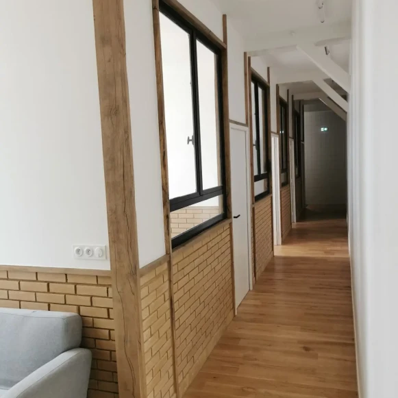 Bureau privé 30 m² 8 postes Location bureau Rue Julien Lacroix Paris 75020 - photo 5