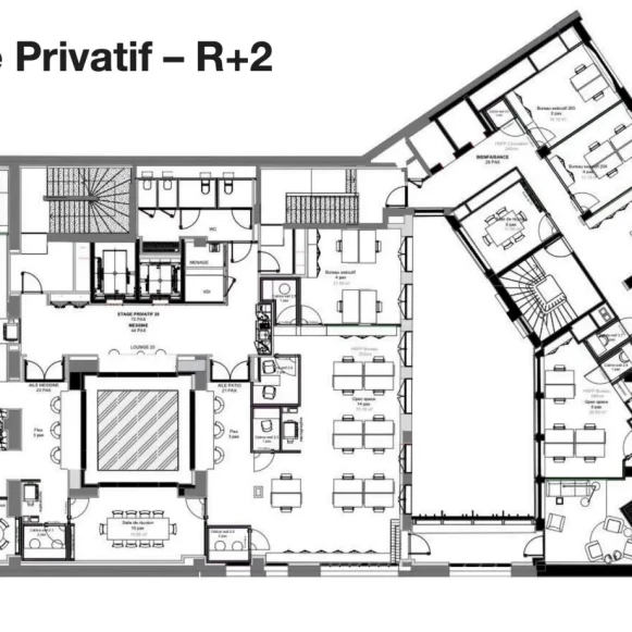 Espace indépendant 661 m² 65 postes Location bureau Avenue de Messine Paris 75008 - photo 12