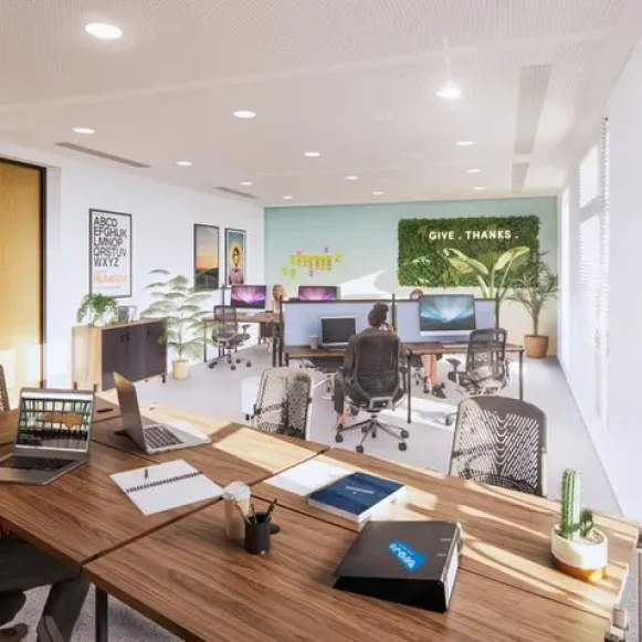 Bureau privé 30 m² 12 postes Location bureau Rue de Calais Paris 75009 - photo 2