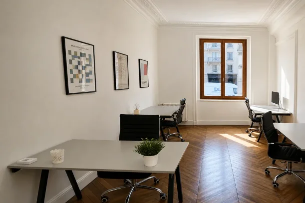 Bureau privé - 75008 - 4 postes - 2000€