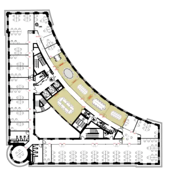 Espace indépendant 1 000 m² 250 postes Location bureau Rue du Louvre Paris 75001 - photo 3