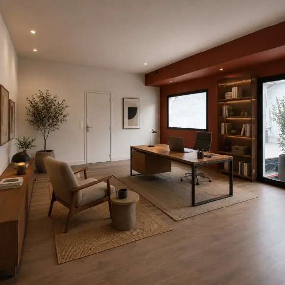 Bureau privé 40 m² 5 postes Location bureau Rue de Wasquehal Tourcoing 59200 - photo 3