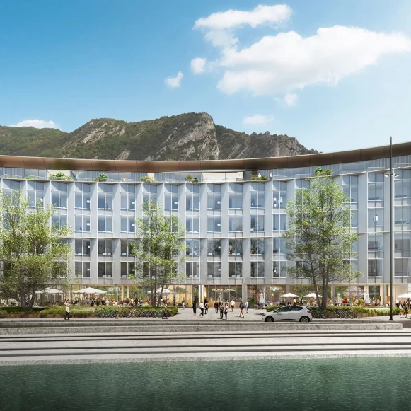 Bureau privé 4 m² 1 poste Coworking Place Nelson Mandela Grenoble 38000 - photo 4