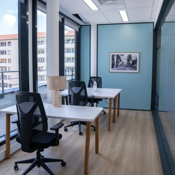 Bureau privé 22 m² 5 postes Coworking Cours Lafayette Lyon 69006 - photo 12
