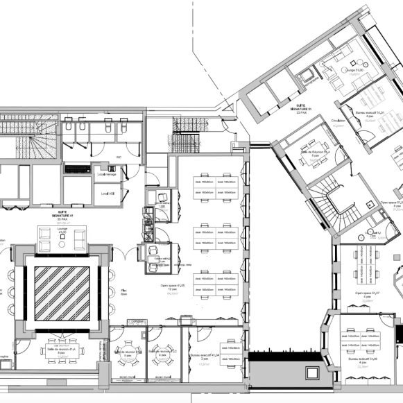 Bureau privé 17 m² 4 postes Location bureau Avenue de Messine Paris 75008 - photo 1