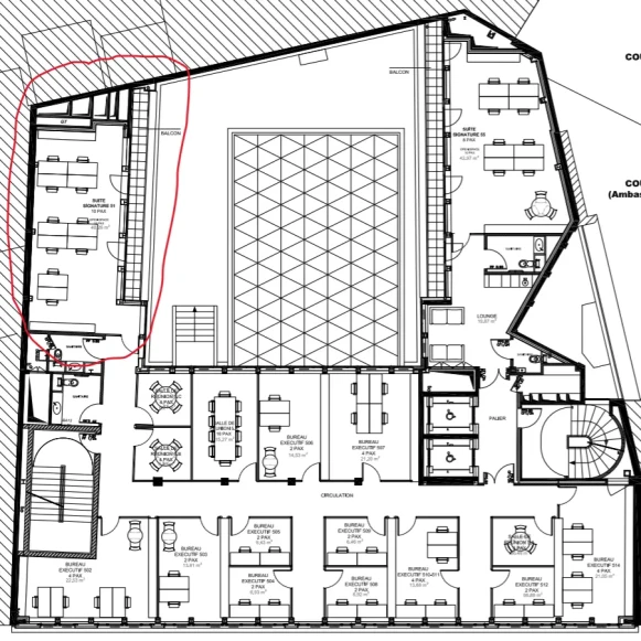 Bureau privé 7 m² 2 postes Coworking Rue de Courcelles Paris 75008 - photo 1