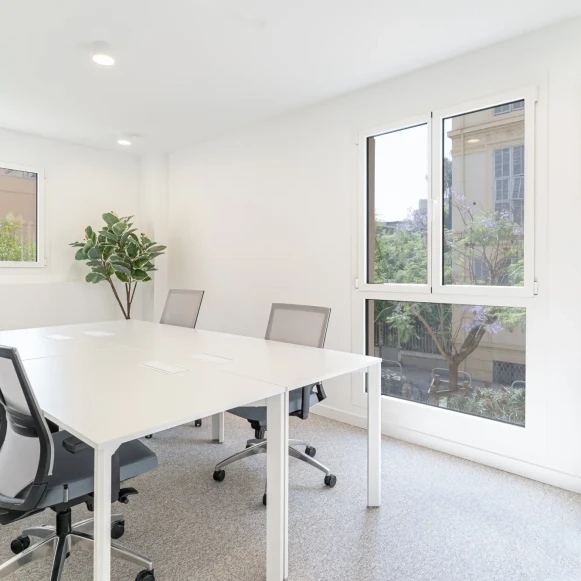 Bureau privé 15 m² 4 postes Location bureau Boulevard Carabacel Nice 06000 - photo 2