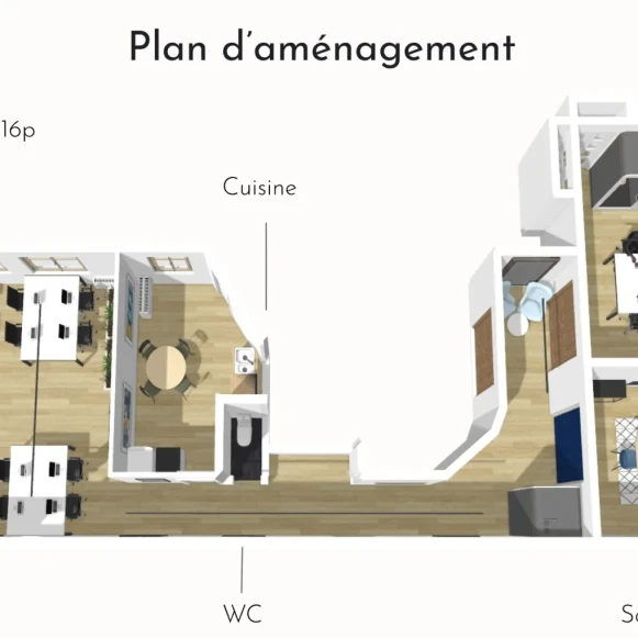 Espace indépendant 130 m² 24 postes Location bureau Rue Réaumur Paris 75002 - photo 8