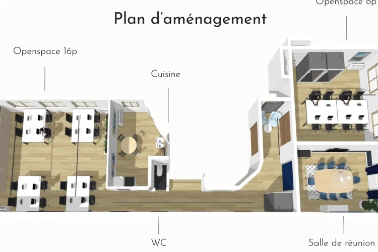 Espace indépendant - 75002 - 24 postes - 16800€