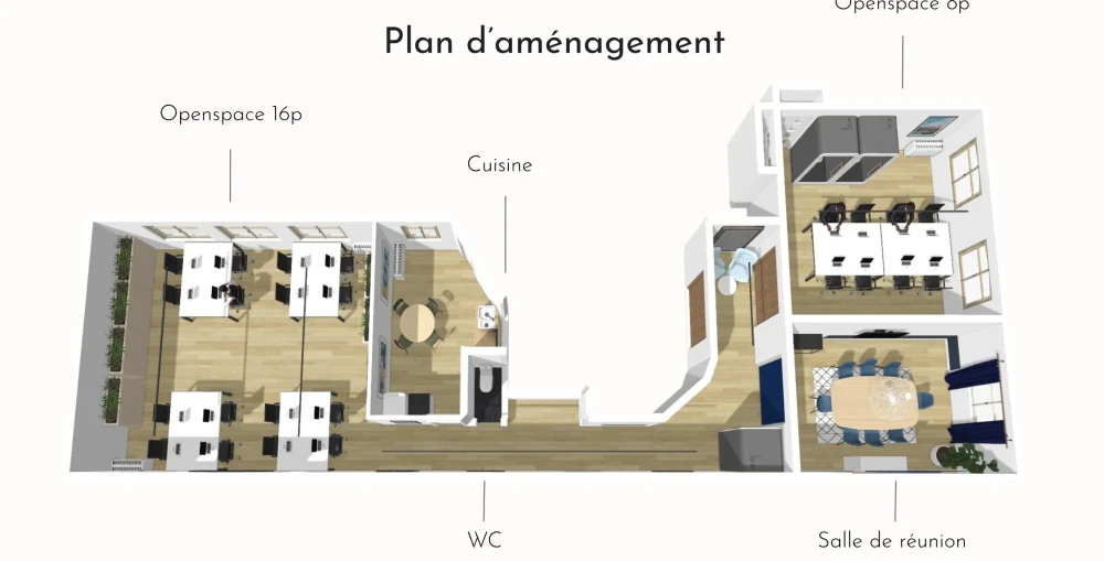 Espace indépendant - 75002 - 24 postes - 16800€