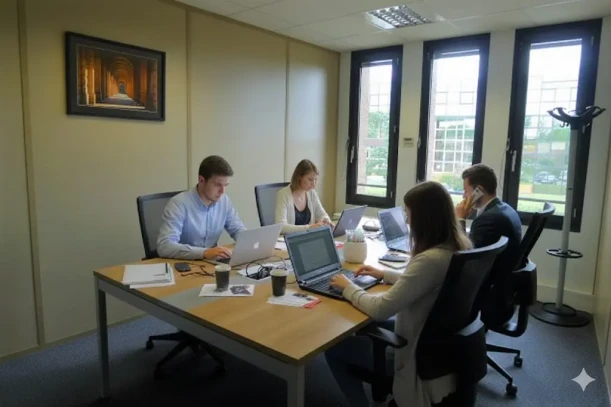 Bureau privé - 31670 - 4 postes - 800€