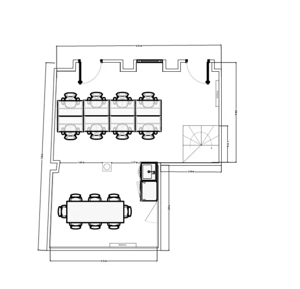 Espace indépendant - 75001 - 8 postes - 4000€