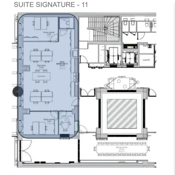 Espace indépendant 661 m² 65 postes Location bureau Avenue de Messine Paris 75008 - photo 13