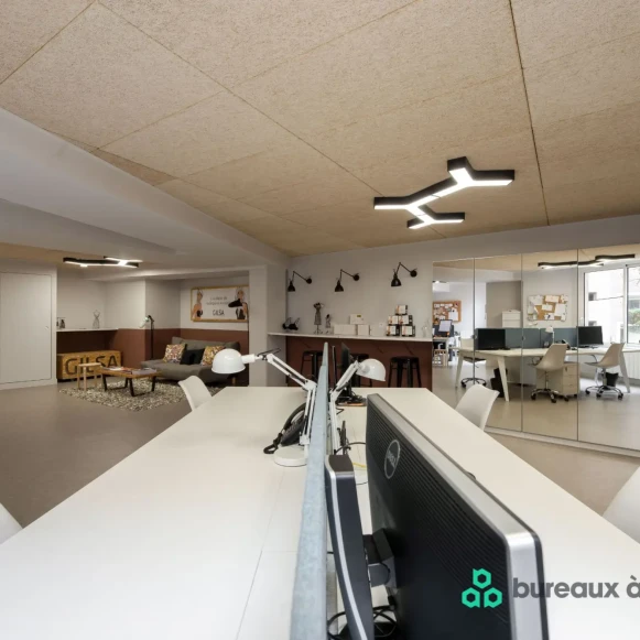 Bureau privé 30 m² 4 postes Coworking Rue Belhomme Paris 75018 - photo 2