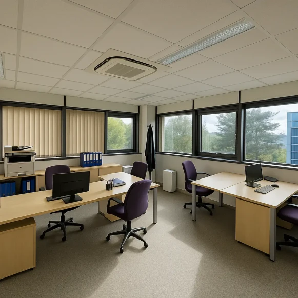 Bureau privé 27 m² 4 postes Coworking Rue René Razel Saclay 91400 - photo 1