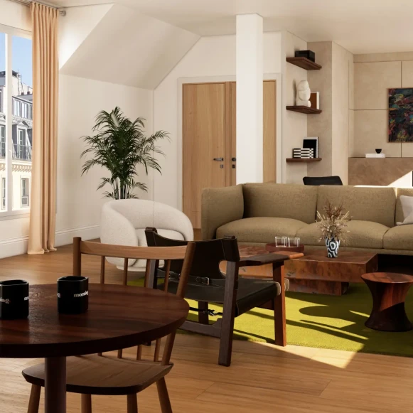 Bureau privé 24 m² 8 postes Coworking Rue Feydeau Paris 75002 - photo 1