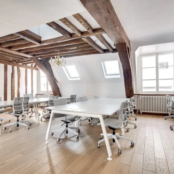 Bureau privé 85 m² 20 postes Location bureau Rue Chapon Paris 75003 - photo 1