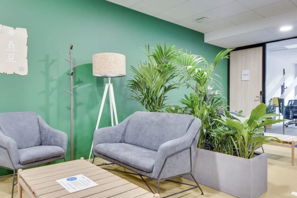 Bureau privé - 59800 - 6 postes - 2400€