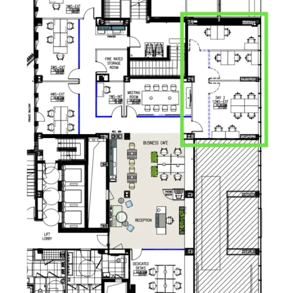 Bureau privé 60 m² 14 postes Coworking Rue de Saussure Paris 75017 - photo 5