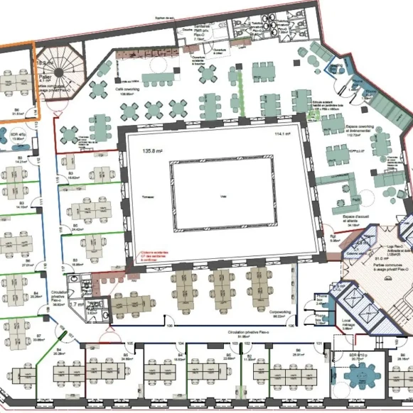 Bureau privé 31 m² 12 postes Coworking Boulevard Haussmann Paris 75008 - photo 3