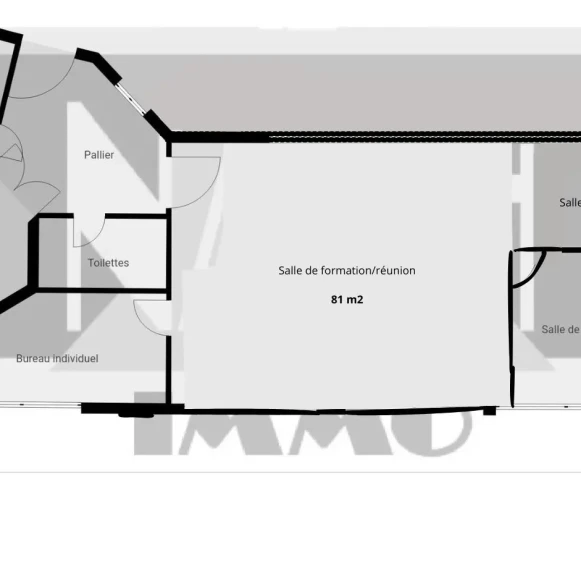 Espace indépendant 81 m² 31 postes Location bureau Rue Emile Zola Montreuil 93100 - photo 1