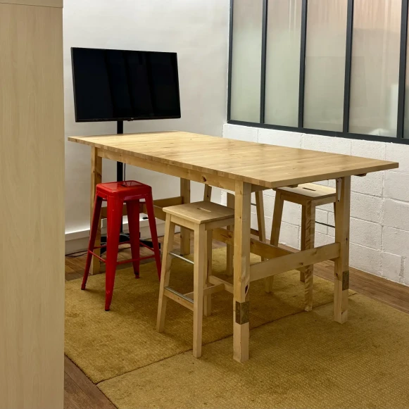 Bureau privé 55 m² 12 postes Location bureau Rue Joseph de Maistre Paris 75018 - photo 5