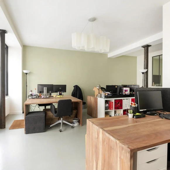 Espace indépendant 61 m² 9 postes Coworking Rue Henri Feulard Paris 75010 - photo 5