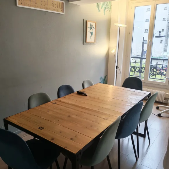 Bureau privé 61 m² 9 postes Location bureau Boulevard de Clichy Paris 75009 - photo 3