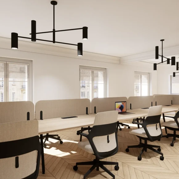 Espace indépendant 138 m² 23 postes Location bureau Rue Auber Paris 75009 - photo 2