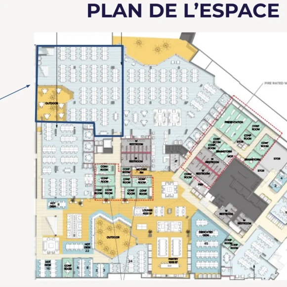 Bureau privé 690 m² 115 postes Coworking Boulevard Pereire Paris 75017 - photo 5