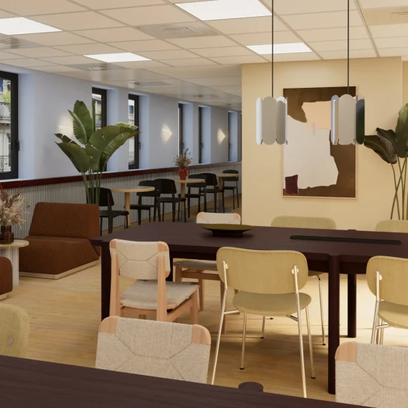 Bureau privé 14 m² 4 postes Coworking Rue de Laborde Paris 75008 - photo 4
