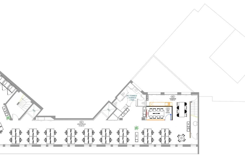 Espace indépendant - 75008 - 48 postes - 44160€