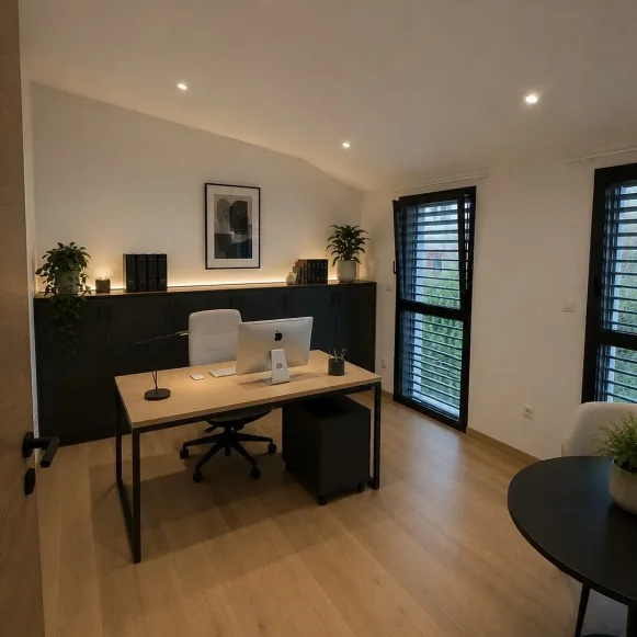 Bureau privé 15 m² 2 postes Location bureau Rue des Jardins Toulouse 31000 - photo 1
