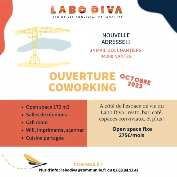 Open Space  22 postes Coworking Mail des Chantiers Nantes 44200 - photo 8