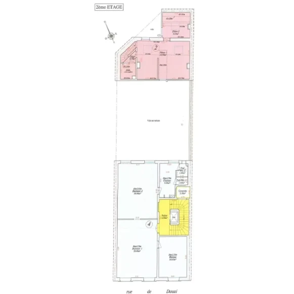 Espace indépendant 860 m² 100 postes Location bureau Rue de Douai Paris 75009 - photo 1