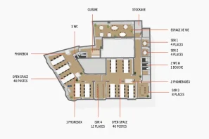 Espace indépendant - 75002 - 80 postes - 49000€
