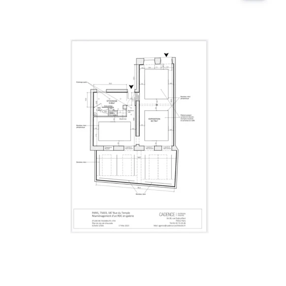 Bureau privé 70 m² 6 postes Location bureau Rue du Temple Paris 75003 - photo 4