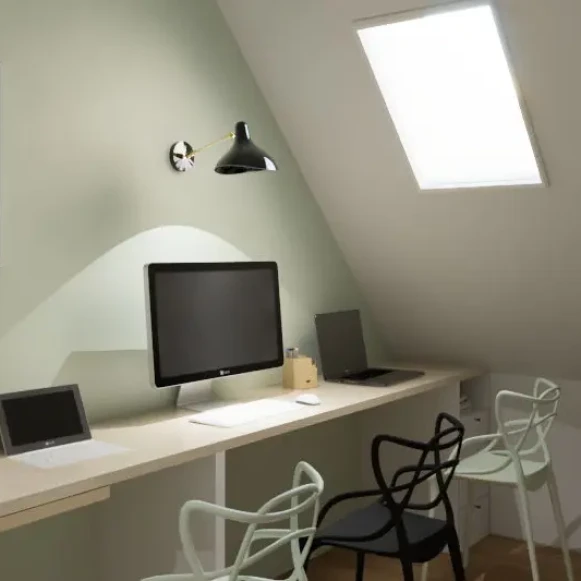 Bureau privé 15 m² 4 postes Location bureau Boulevard Richard-Lenoir Paris 75011 - photo 1