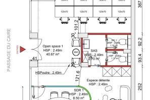Espace indépendant - 75002 - 22 postes - 8000€