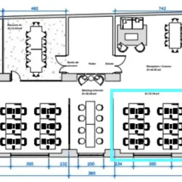 Bureau privé 40 m² 12 postes Location bureau Cité Paradis Paris 75010 - photo 5