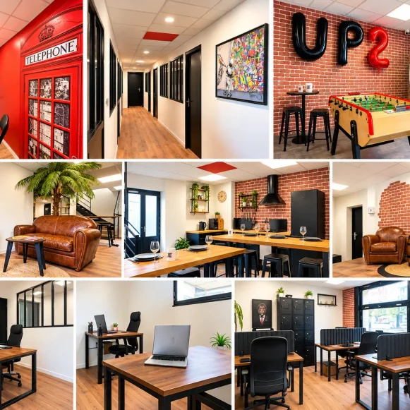 Bureau privé 15 m² 3 postes Location bureau Place Michelet Tours 37000 - photo 4