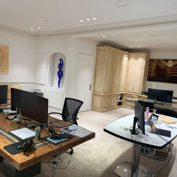 Bureau privé 56 m² 6 postes Location bureau Rue Anatole de la Forge Paris 75017 - photo 8